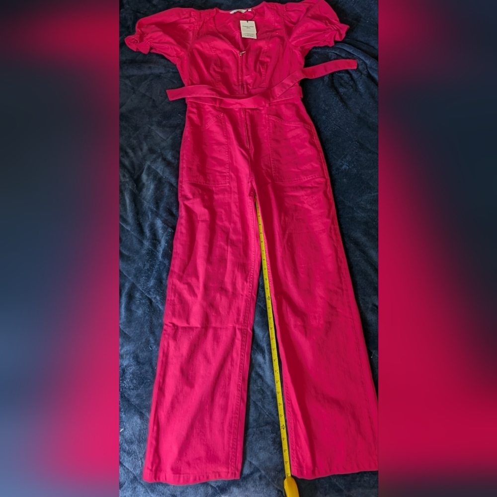 & Other Stories Vibrant Pink Jumpsuit